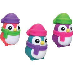 NeeDoh Polar Glow Penguin squeezable penguin