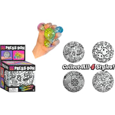NeeDoh Press-Doh Color Squeeze puristeltava pallo