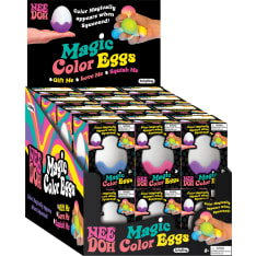 NeeDoh Magic Color Egg puristeltava kananmuna