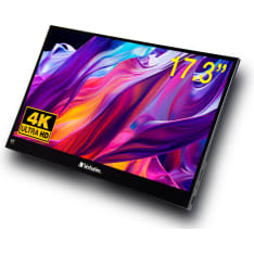 Verbatim kannettava 17,3" 4K kosketusnäyttö