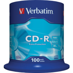 Verbatim CD-R 52x 700 MB/80 min 100 kpl CD-R -levy