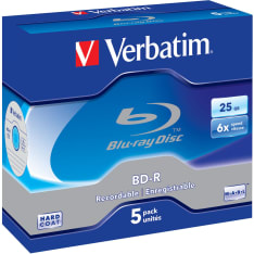 Verbatim BD-R 6x 25GB 5 kpl BD-R levy