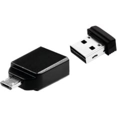 Verbatim Store 'n' Stay Nano 32GB USB flash drive + OTG adapter
