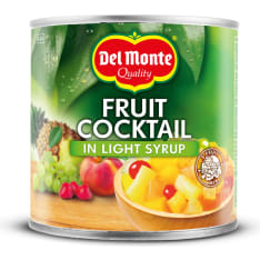 Del Monte 420/250g hedelmäcocktail kev.sokeriliemessä