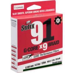 91 Braid Lo-Vis Green 135m 0,148mm 7,2kg