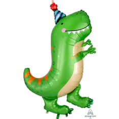 Dino juhlatuulella muotofoliopallo