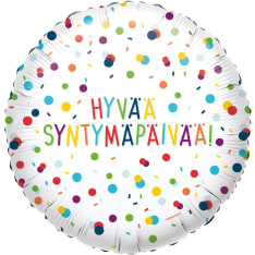 Hyvää syntymäpäivää foliopallo