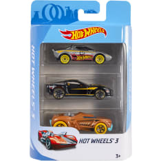 Hot Wheels 3-pack pikkuauto (lajitelma)