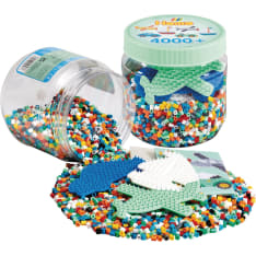Hama Midi 4000 jar and 3 trays