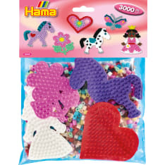 Hama 4415, 3000 helmeä ja 4 alustaa silityshelmet