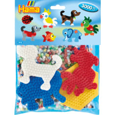 Hama 4416, 3000 beads and 4 trays for ironing beads