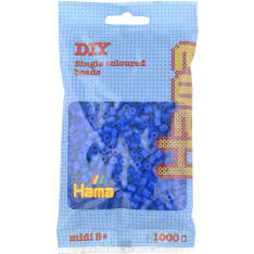 Hama Midi 1000 Neon blue (color 36) ironing beads