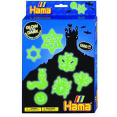 Hama Midi glow in the dark 1500 iron-on beads