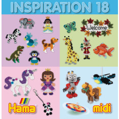 Hama Inspiration 18 - Ohjeita ja vinkkejä Midi silityshelmiin