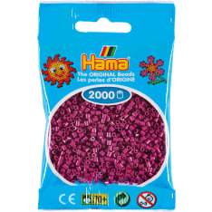 Hama Mini bag 2000 plum iron-on beads