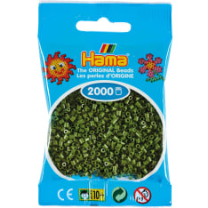 Hama Mini bag 2000 olive green ironing beads