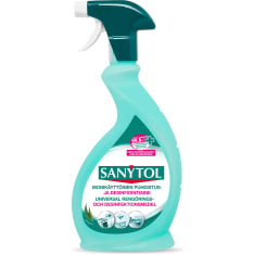 Sanytol 500 ml monikäyttöinen puhdistus- ja desinfiointiaine