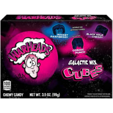 Warheads Galactic Mix Cubes 99 g box