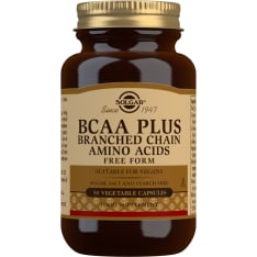 Solgar® BCAA Plus 50 kaps. ravintolisä