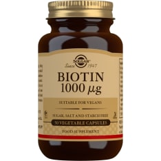 Solgar Biotiini 1000 µg 50 kaps. ravintolisä