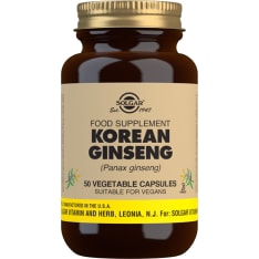 Solgar® Korean Ginseng 520 mg 50 kaps. ravintolisä