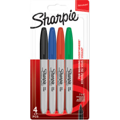 Sharpie Fine 4 kpl permanenttitussi