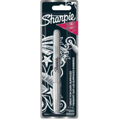 Sharpie Metallic Permanent Marker | Fine Tip | Silver | 1 Count