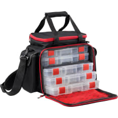 Abu Garcia Xl Lure Bag Pike Black/Red 47X24X30Cm viehelaukku