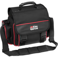 Abu Garcia Bag With 4 Boxes Small Black/Red viehelaukku