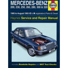 Alfamer Mercedes-Benz 1985-August 1993 Petrol & Diesel service and repair manual
