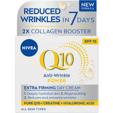 Nivea Q10 Anti-Wrinkle Power Extra Firming SK15 50 ml päivävoide