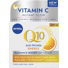 Nivea Q10 Energy Radiance Boost SK15 50 ml päivävoide