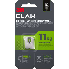 3m Claw™ 2 pcs 11kg table hook for plasterboard