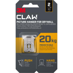 3m Claw™ 2 pcs 20kg table hook for plasterboard