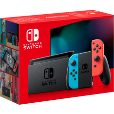 Nintendo Switch (new) värikkäillä Joy-Con -peliohjaimilla