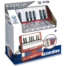 Bontempi Accordion With 17 Keys And 8 Bass Buttons harmonikka
