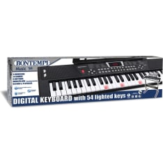 Bontempi 54 Key Electronic Keyboard With Lighting Keys And Legs kosketinsoitin
