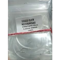Eagle Claw 10 kpl matokoukku siimatapsilla