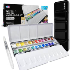 Zieler Metallic 24 Akvarellivärisetti