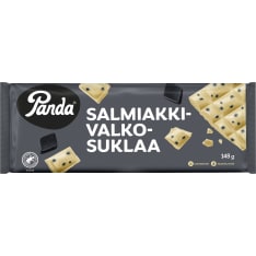 Panda liquorice white chocolate bar 145g