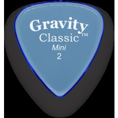 Gravity Picks Classic mini jazz 2mm polished plektra
