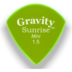 Gravity Picks Sunrise mini jazz 1.5mm plektra