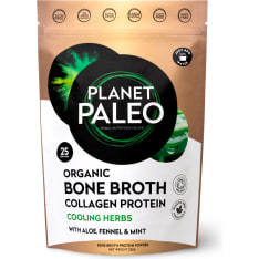 Planet Paleo Bone Broth Cooling Herbs organic bone broth 225 g