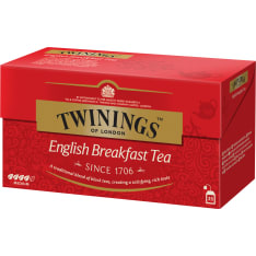 Twinings tee 25x2g English Breakfast