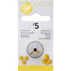 Wilton 5 round with leaves