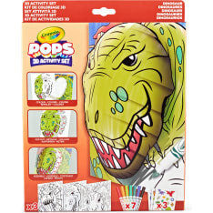 Crayola Pops 3D Dinosaurs värityssetti