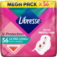 Libresse Ultra Long Wing 36 kpl terveysside