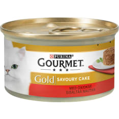 Gourmet Gold Savoury Cake 85 g nautaa ja tomaattia kissanruoka