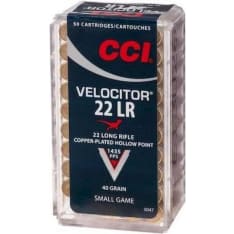 CCI 22LR Velocitor 2,6g 50kpl patruuna