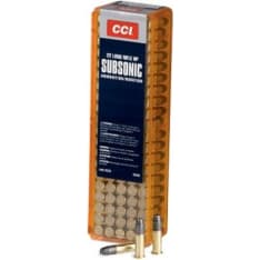 CCI 22LR Subsonic 2,6 g 100 kpl patruuna